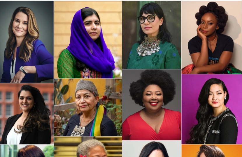 BBC list of the 100 most influential and inspiring women from around the world in 2021