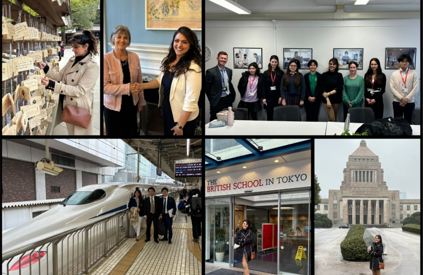 Natasha Asghar's trip to Japan.