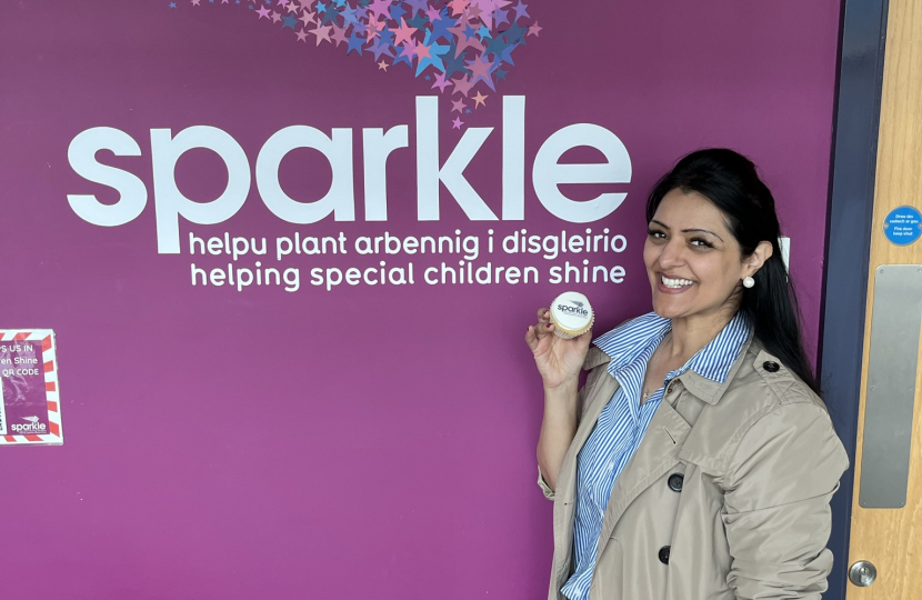 Natasha Asghar MS visiting Sparkle