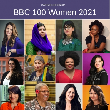 BBC list of the 100 most influential and inspiring women from around the world in 2021