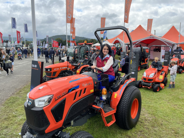 Natasha Asghar MS at Royal Welsh Show.