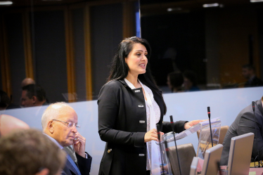 Natasha Asghar MS in the Senedd.